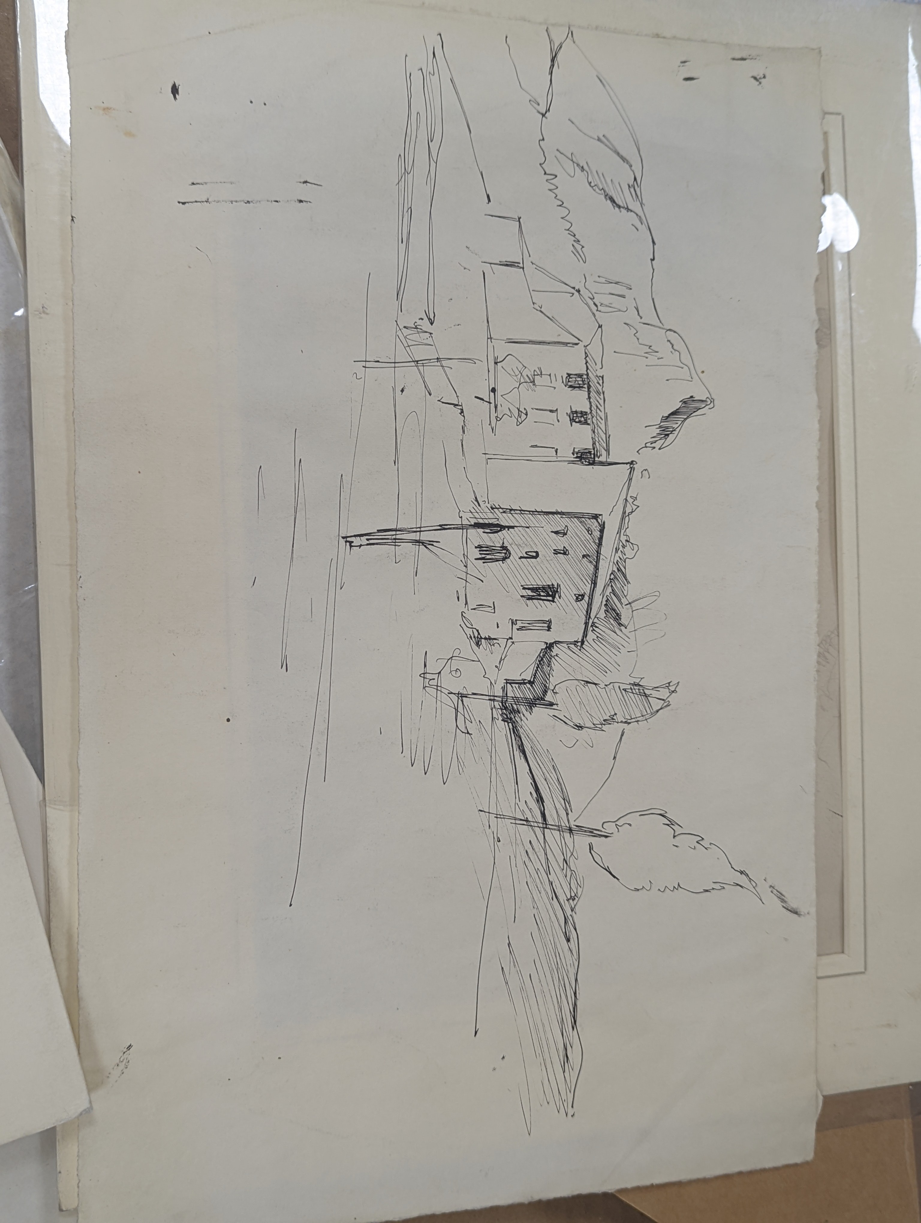 Jean Marchand (1883-1941), a group of assorted unframed works, drawings and watercolours, assorted studies, largest 37 x 24cm